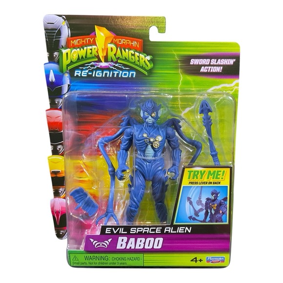 Hasbro Other - Mighty Morphin Power Rangers Re-Ignition Evil Space Alien Baboo Figure In Hand